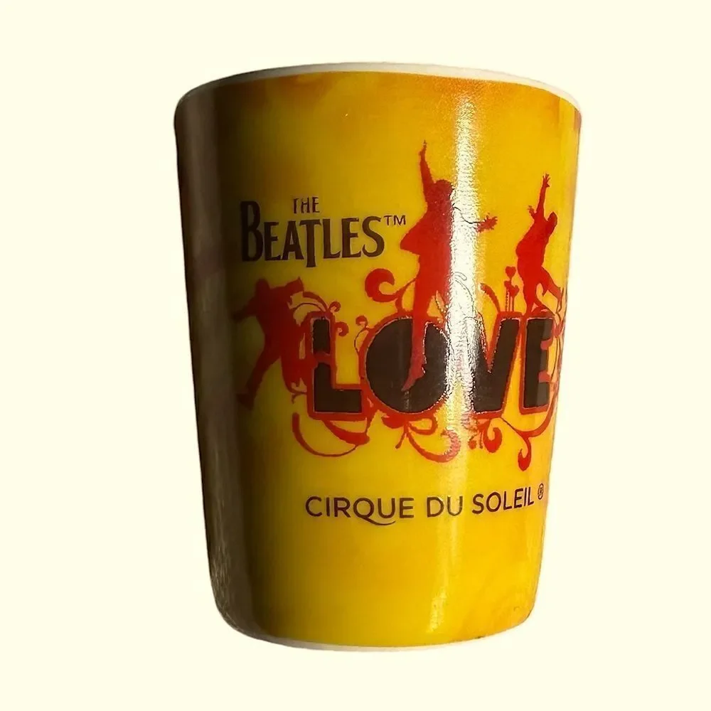 The Beatles Cirque de Soleil Love Commemorative Souvenir Shot Glass